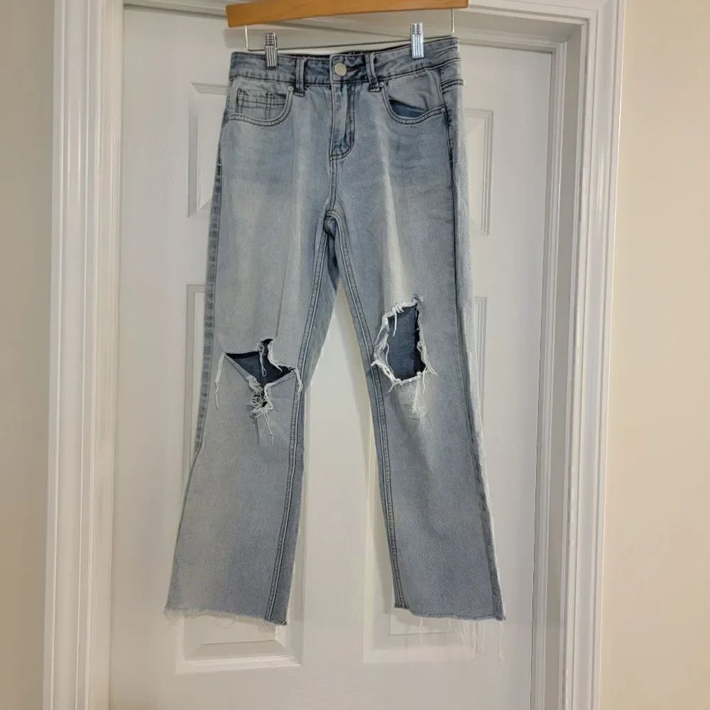 Rue 21 High Rise Ankle Straight jeans size 4